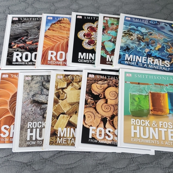 smithsonian Other - Smithsonian 10 book series rocks, fossils #457